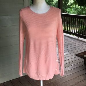 Ann Taylor LOFT Petites Sweater with Button Sides